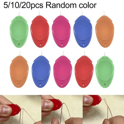 Infila Ago for Mani O Macchina Filettature Ricamo Strumenti 5/10/20 Pz - Immagine 1 di 4