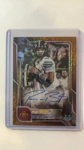 2025 Bowman U Chrome ROCCO BECHT Variation Gold Shimmer Refractor Auto /50 ISU - Picture 1 of 2