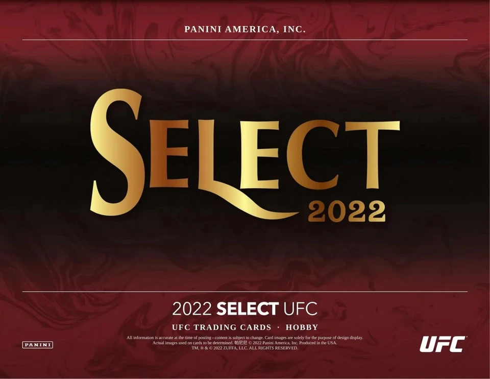 2022 Panini Select UFC Rookies  U-Pick, Du Plessis, Strickland, O Neill and more - Image 1 of 1