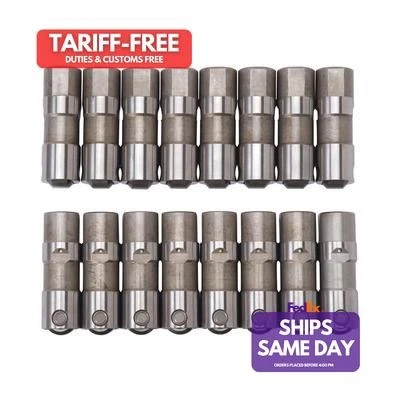 Edelbrock 97384, Set of 16 Natural Steel Sbc Hydraulic Roller Lifters Performanc - Image 1 of 4