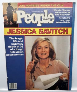 People Magazine November 7 1983 Jessica Savitch - Picture 1 of 1