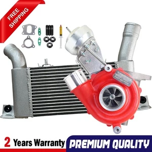 GEN1 High Flow Turbo Charger+Intercooler For Mitsubishi Pajero 4M41 3.2L - Picture 1 of 11