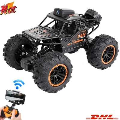 2.4 GHz Ferngesteuertes RC Fahrzeug Auto Rennauto Kinder Spielzeug WIFI Kamera - Bild 1 von 4