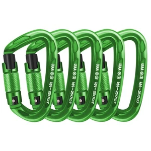 Climbing Carabiner Clips 25kN Auto Locking Carabiner, Professional Heavy Duty... - Picture 1 of 6