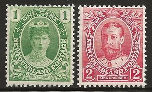 NEWFOUNDLAND #104-105 MH - FREE SHIPPING! - Picture 1 of 2