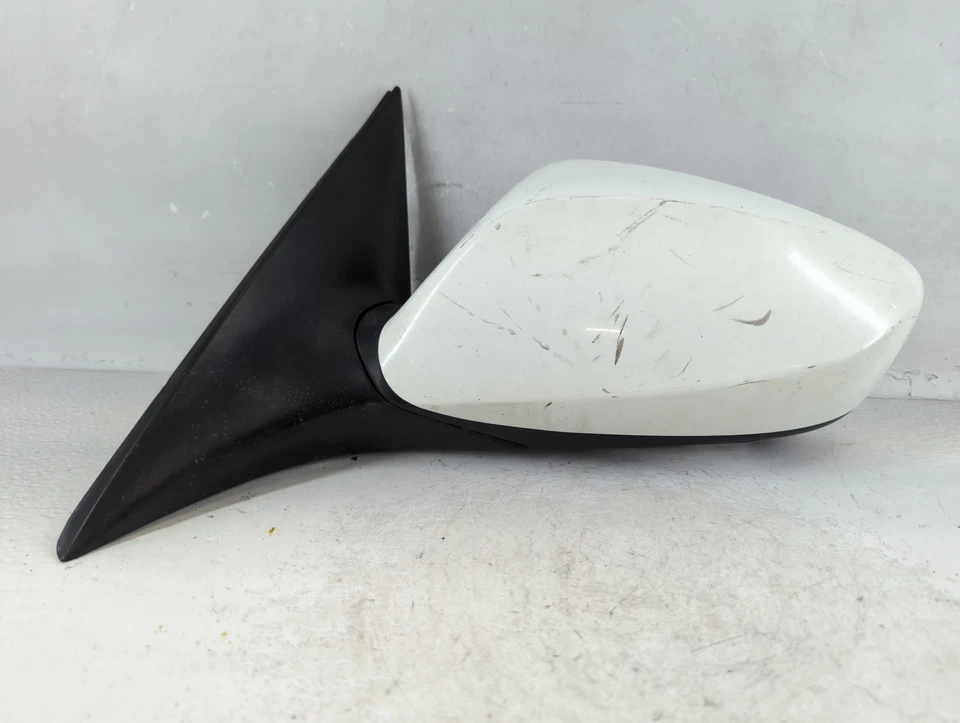 Espejo retrovisor eléctrico blanco PIQTA Hyundai Veloster 2014-2017 con visión lateral izquierda para conductor Foto 1 de 4