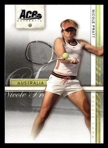 Nicole Pratt 2007 Ace Authentic Straight Sets #30 Tennis *120 - Bild 1 von 2