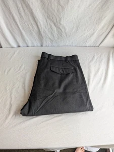 Jeff Banks Mens Trousers Grey Dress Pant Polywool Waist 38" Leg 29" - Picture 1 of 6