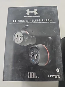 JBL Under Armour Sports FLASH Wireless Ear Bluetooth Earphones Mobile Games Musi - Picture 1 of 10