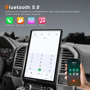 128G Car Radio Player for Ford F150 2015-2019 GPS Stereo Android Auto 16.8Inch - Picture 1 of 24