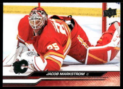 Jacob Markstrom 2023-24 Upper Deck #279 Calgary Flames - Image 1 of 2
