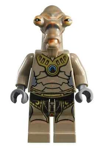 Lego Geonosian 75023 7959 Dark Tan Star Wars Minifigure no WINGS New D46 - Picture 1 of 4