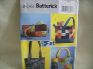 Bastelmuster Butterick B4561 Patchwork Fat Quarters Taschen Geldbörsen - Bild 1 von 1