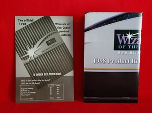 Wizards of the Coast 1998 Product Release Schedule Ad 36x22 Double-sided Poster - Picture 1 of 13