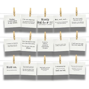 My A-Game Is Adequate Relatably Sarcastic 15-Card Funny Postcard Collection - Picture 1 of 5