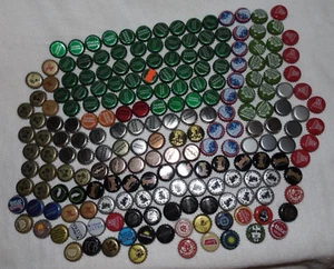 200 Mixed Beer Bottle Caps Assortment of Brands Used But In Good Condition Lot 1 - Picture 1 of 7