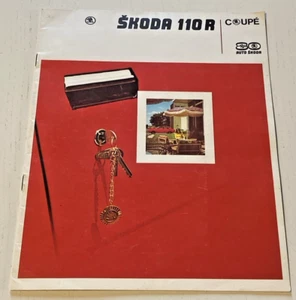 RARE : Brochure Publicitaire SKODA  110R Coupé - Non Daté  - Bel Etat. - Picture 1 of 6