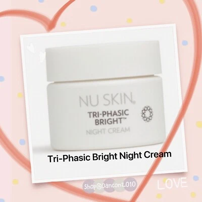 Nu Skin Tri-Phasic White Night Cream 30ml Authentic NuSkin Brand New - Image 1 of 4