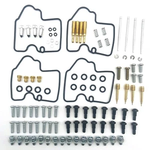 CARB CARBURETOR GASKETS JETS REPAIR REBUILD SET for YAMAHA YZF R6 600 1999-2002 - Picture 1 of 12