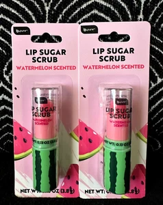 2pk B PURE WATERMELON SCENTED PINK LIP SUGAR SCRUB GET SOFT EXFOLIATED LIPS LOT - Picture 1 of 6