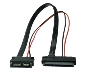 SATA 22 Pin Female to Slimline SATA 13 Pin Male Converter Adapter Cable 30cm - Afbeelding 1 van 2