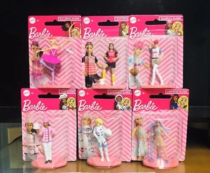Barbie Figure 2.5-3” Cake Toppers Complete Set. A+Seller. - Picture 1 of 7
