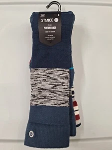 NEW Boy's x2 Stance Kid Performance Snow Mid Sock Sz.YOUTH 3.5-5Large Poly Blend - Picture 1 of 5