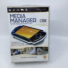 PSP Media Manager Disc System Includes Original USB Cable Playstation Portable