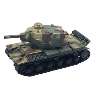 1:72 German captured KV-2 heavy tank model simulation model - Picture 1 of 12