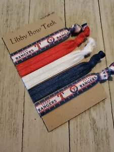 Texas Rangers 5er Set FOE Haargummis Stocking Stuffer Rangers Haargummis - Bild 1 von 1