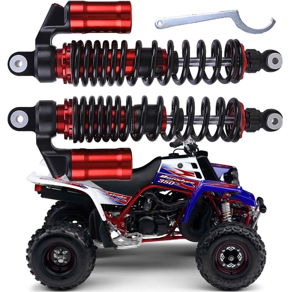 Amortecedor de ar dianteiro ATV estágio 4 para Yamaha Raptor 350 YFM350R 2004 - 2013 - Imagem 1 de 4