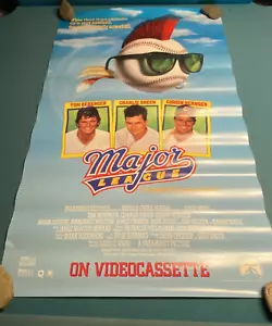 MAJOR LEAGUE (1989) ORIGINAL CLASSIC MOVIE POSTER XLNT Zustand - Bild 1 von 2