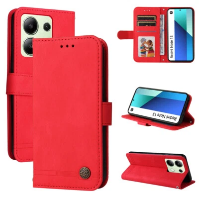 Funda Cartera Tarjeta Abatible Magnética Cuero para Redmi y Xiaomi Serie "Todos" Foto 1 de 4