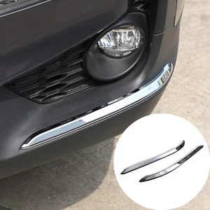 Chrome Front Bumper Lower Corner Trim Strip Accessories For Honda Pilot 2019-22 - Picture 1 of 13