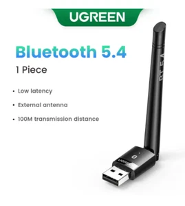Adaptador USB Bluetooth 5.3 5.4 120M Dongle para PC Ratón Inalámbrico - Imagen 1 de 4