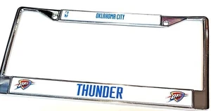 Oklahoma City Thunder CHROM Kennzeichenrahmen 1-3 TAGE Man Cave Must  - Bild 1 von 3
