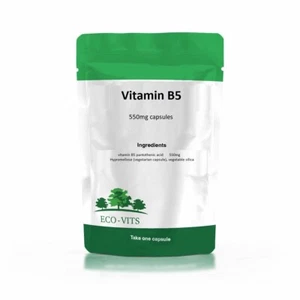 ECO-VITS Vitamin B5 550mg capsules - Picture 1 of 2