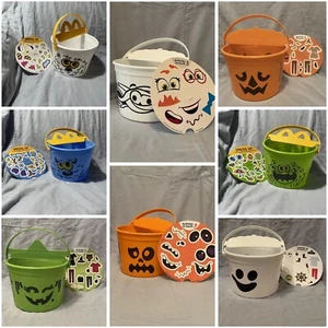 NUEVO McDonald's Happy Meal Halloween Boo Bucket 2022 2023 2024 - Elige un favorito - Imagen 1 de 9