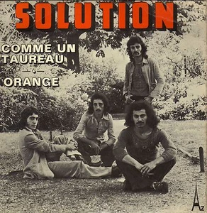 SOLUTION COMME UN TAUREAU / ORANGE FRENCH 45 PS 7" - Imagen 1 de 1