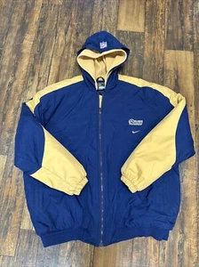Chaqueta Abrigo St. Louis Rams Talla XL Nike Acolchada Pesada Con Capucha Swoosh Azul Dorado - Imagen 1 de 15
