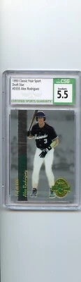 1993 Classic Four Alex Rodriguez Seattle Mariners #DS55 ⭐️💥🎯 CSG Graded 5.5 - Image 1 of 2