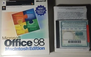 Lot of Vintage Apple Macintosh Software includes Microsoft Office 98 - Picture 1 of 20
