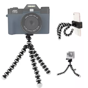 Octopus verstellbarer Stativständer flexible Handyhalterung für GoPro + iPhone Kamera - Bild 1 von 32