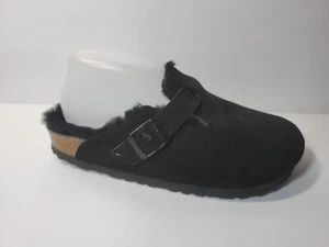 *Nur rechter Schuh* Birkenstock Boston Lammfell Clogs Amputierter Ersatz - Gr. 39 - Bild 1 von 6