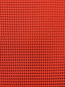 Set of 4 PVC Vinyl Waffle Weave Perforated Placemats None Slip Color 13"x18" 