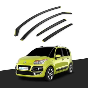 CITROEN C3 Picasso 2009-2017 5 Door Hatchback Wind Deflectors 4pc Tinted - Picture 1 of 10