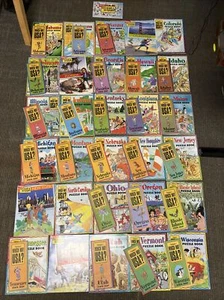 Which Way USA Highlights 30 Puzzle Books, Guide & 24 State Maps Homeschooling - Picture 1 of 10