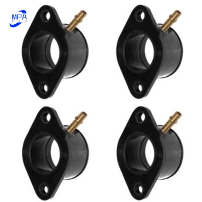 4Pcs Carburetor Intake Manifold Boot For 1977 1978 1979 Kawasaki KZ650B KZ650C - Image 1 of 4