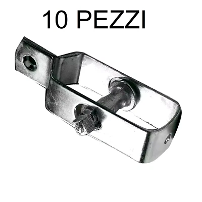 10 X Tendifilo Tenditore Tirante Acciaio ZINCATO Recinzione Tendi Filo MORSETTO - Immagine 1 di 4