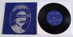 Sex Pistols - God Save The Queen UK 1977 Virgin 7" Single P/S A6/B5 Silver Text - Foto 1 di 2